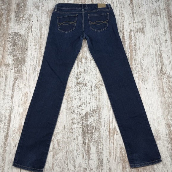 Abercrombie & Fitch Erin Skinny Jeans Womens Sz 2 R Stretch‎ Blue Denim - Picture 2 of 8